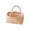 E, variant on Small Fabric Storage Basket for Home Organization, Quilted Storage Basket, Portable Underwear Frame, Compact Decorative Bin for Bedroom, Closet, and Bathroom, Suitable for Easter and Seasonal Decor A
