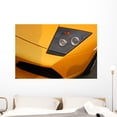 thumbnail image 1 of Yellow Supercar Headlight Wall Mural by Wallmonkeys Peel and Stick Graphic (48 in W x 32 in H) WM1926, 1 of 4