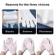 thumbnail image 2 of Guantes de Algodón Qarigey 12 Pares Blanco Protector de Manos, 2 of 6