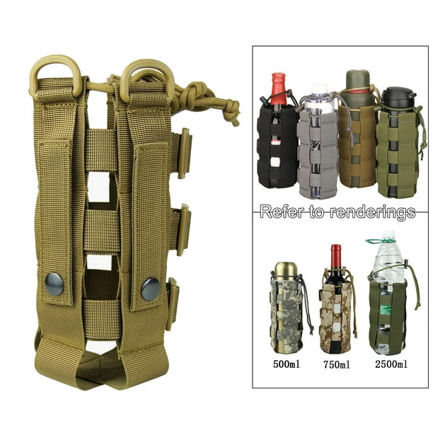 táctico de agua bolsas titur hervidor Bronce shamjiam Bolsa de botellas deportivas