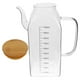 thumbnail image 5 of Botella de vidrio para aceite de cocina, dispensador de vinagre de cocina, botella dispensadora de aceite de oliva, 5 of 5