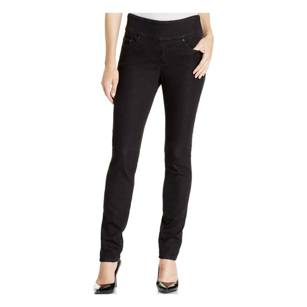 JAG Jeans - Jag Jeans Womens Nora Denim High-Rise Skinny Jeans Black 4 ...