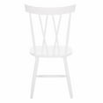 thumbnail image 5 of SAFAVIEH Couture Jaslene Modern Linen Solid Dining Chair, Black/White, 5 of 9
