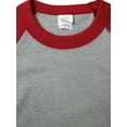 thumbnail image 4 of Hat and Beyond Men's 3/4 Sleeves Raglan Cotton Baseball Jersey T-Shirt, 4 of 6