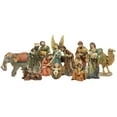 thumbnail image 2 of 14-Piece Exquisite Inspirational Religious Christmas Nativity Figurine Set 6.25", 2 of 2