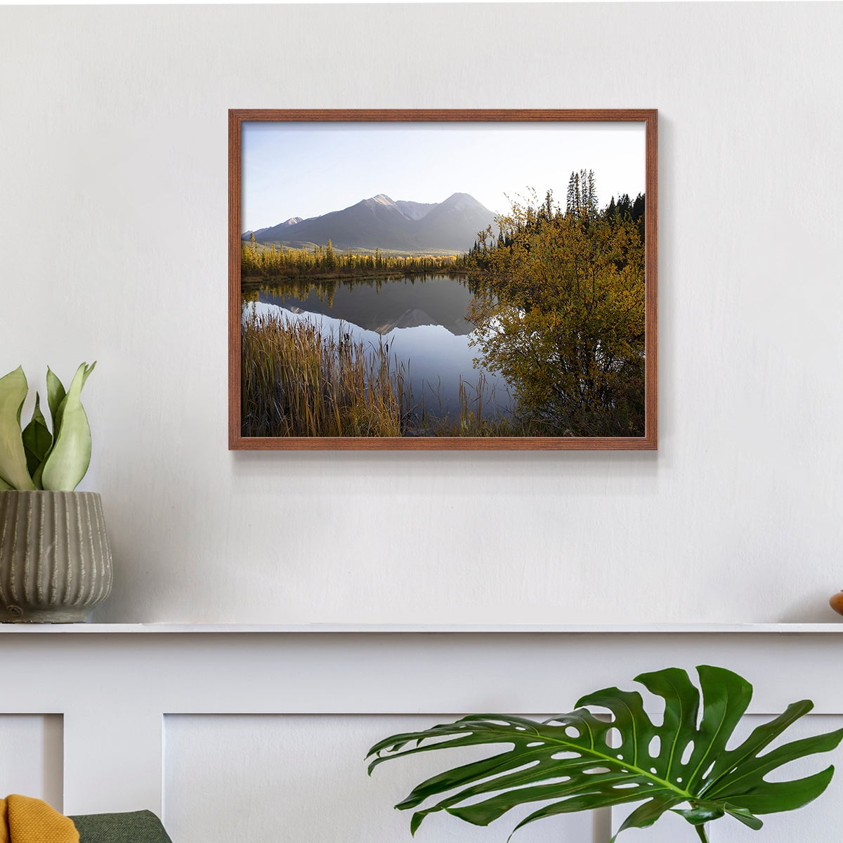 Low Light on Vermillion by Carol Robinson - Restickable Framed Giclée Print