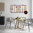 thumbnail image 3 of Stupell Industries Bright & Fun Donuts Food & Beverage Painting Gray Floater Framed Canvas Art Print Wall Art, 18 x 18, Set of 2, 3 of 9