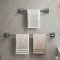 thumbnail image 6 of Cupboard Towel Bar Kitchen Holder Set of 4 Wall Nail-free Single Pole Hanging Rack Storage Box Cabinets for Mount Bathroom Heavy Duty, 6 of 6