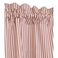 thumbnail image 3 of Twinning Pole Top Window Curtain Panel Pair each 40" x 84" in Burgundy, 3 of 6