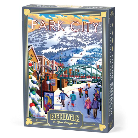 Park City Winter - Playing Cards