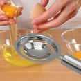thumbnail image 6 of Stainless Steel Egg Separator -Egg Yolk and White Separation Tool Easy Effi, 6 of 9