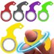thumbnail image 1 of Halloween Party Ornaments Night Light Ghost Pendant Keyring Light Party SuppliesC, 1 of 3
