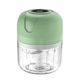 thumbnail image 1 of Mini picadora eléctrica de ajo, mini picadora de alimentos, picadora de ajo eléctrica portátil con carga USB para cebolla, zanahoria, carne, comida para bebés, verduras, 1 of 8