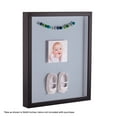 thumbnail image 2 of ArtToFrames 12x18 Inch Shadow Box Picture Frame, with a Satin Black Tall 1 Wide Shadowbox frame and Baby Blue Mat Backing (4654), 2 of 7