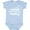 AE-Light Blue, variant on I Hooked Pawpaw's Heart with Fishing Rod Boys or Girls Baby Bodysuit