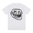 thumbnail image 2 of Troll Face Memes Angry Man Problem Funny Meme T Shirts Men's Women Retro Fashion Harajuku Cotton Short Sleeve T-shirt Streetwear, 2 of 9