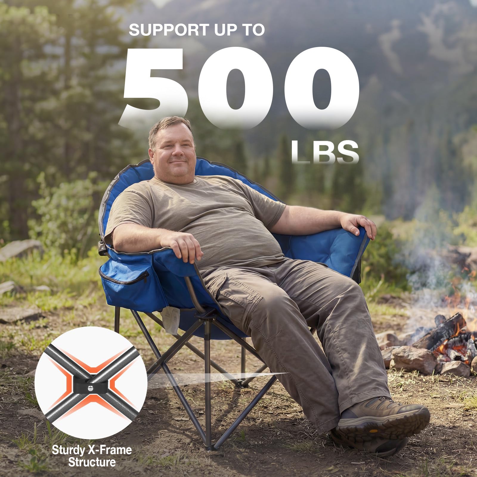 SUNSPIRE Oversized XL Padded Camping Chair photo 4