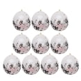 thumbnail image 3 of 10Pcs Latex Transparent Balloon with Nnumber 40 Pattern for Birthday Party Wedding Anniversary Decoraterose gold sequin, 3 of 8