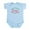 Sky Blue, variant on CafePress - Dear Santa Mistakes Were Made Body Suit - Baby Light Bodysuit, Size Newborn - 24 Months