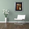 thumbnail image 3 of Trademark Fine Art "Art Nouveau Zodiac Capricorn" Canvas Art by Color Bakery Black Matte, Silver Frame, 3 of 4