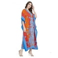 thumbnail image 5 of Gypsie Blu Women's Plus Size Kaftan Dresses Printed Long Maxi Dress for Ladies Girls, 5 of 6