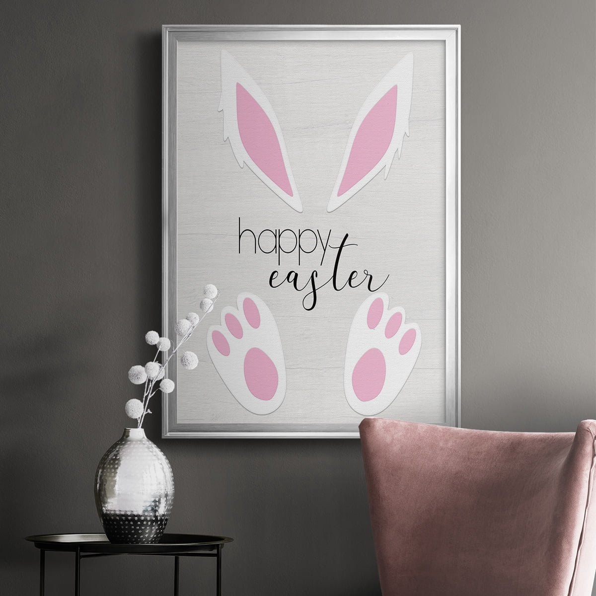 Happy Easter Premium Framed Print - Ready to Hang