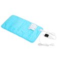thumbnail image 5 of Manta calefactora eléctrica para aliviar el dolor, mantas para el hogar con pantalla LCD para espalda, cuello y hombros, enchufe europeo de 220-240V, 5 of 5
