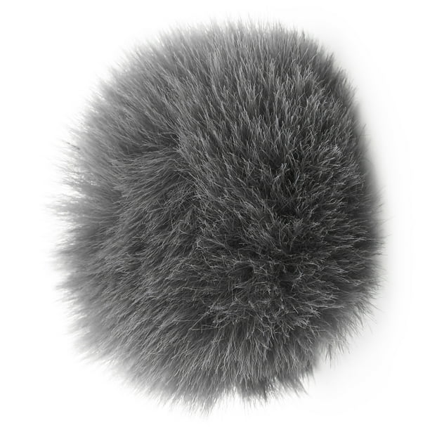 Muff de viento para parabrisas de micrófono, micrófono de solapa de piel artificial, micrófono de solapa de piel artificial, manguito de viento para parabrisas, micrófono de solapa, verdadera excelencia Jadeshay A