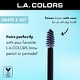 thumbnail image 4 of L.A. COLORS Long-Lasting & Laminating Brow Gel, Clear, 0.24 fl oz, 4 of 5