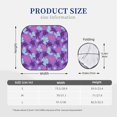 thumbnail image 3 of Kll Ornamental Turtles Windshield Sun Shade 2-Piece Foldable Car Front Window Sunshade For Most Sedans Suv Truck - Auto Sun Blocker Visor Protector Blocks Max Uv Rays - Medium, 3 of 7