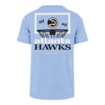thumbnail image 3 of Men's-'47  Light Blue Atlanta Hawks City Edition Backboard T-Shirt, 3 of 3