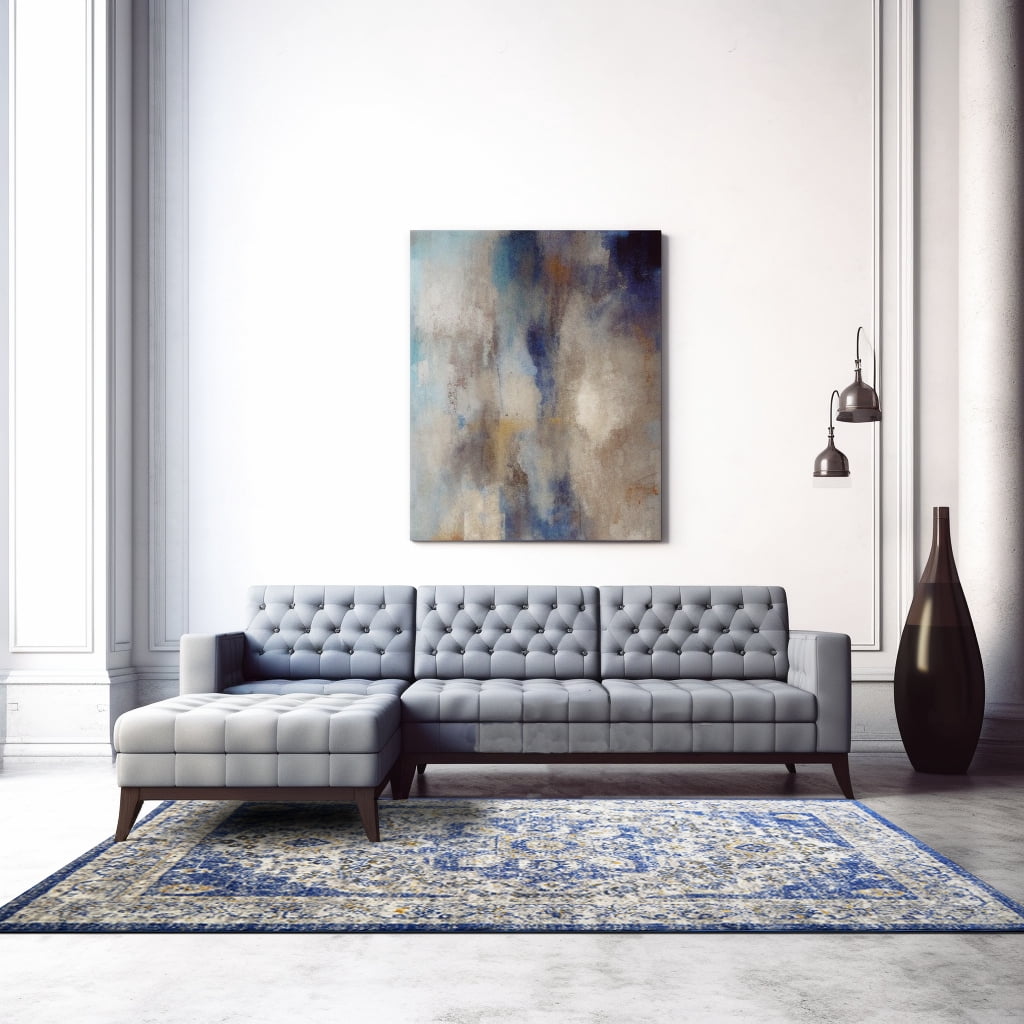 Nextradero 8ft x 10ft Large Area Rugs, Distressed Vintage Rugs, Stain