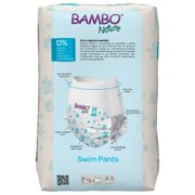 Bambo Nature Baby Swim Diaper Medium, 26 lbs. and Up 1000024402, 12 Ct