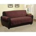 thumbnail image 3 of Kashi Home Sofa Pet-Friendly Slipcovers Microfiber and Microsuede Slipcovers, Black, 3 of 5