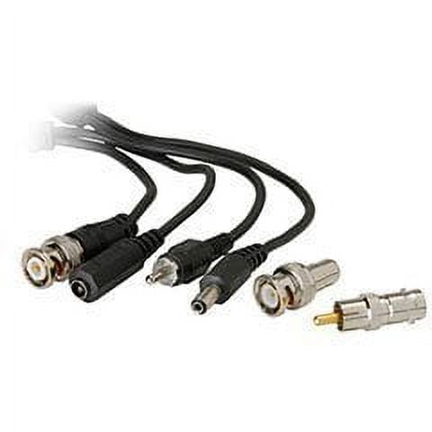 CCTV Camera Connection Cable BNC to RCA Power M/F 50 ft.