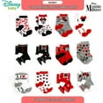 thumbnail image 6 of Disney Baby Girls' Socks - 12 Pack Minnie Mouse, Daisy, Princess Socks (Newborn/Infant), 6 of 7