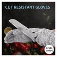 thumbnail image 4 of 5 HPPE Cut Resistant Gloves A Pair Kitchen Work Gloves Apply To Butcher Meat Cutting Oyster Shucking Kitchen Mandoline Chef Slicing Fish Fillet, 4 of 6
