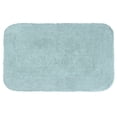 thumbnail image 2 of Home Weavers Radiant Collection Bathroom Rug 100% Cotton Bathroom Rugs Set, Washable Rug, Soft and Absorbent bath Rug, Kitchen Mat, Bath Rug, Bath Floor Mat Non Slip, 24"x40" Rectangle, Sky Blue, 2 of 9