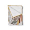 thumbnail image 2 of Unicorn Soft Flannel Fleece Throw Blanket, Pop Art Culture Graphic of Unicorn Angel Wings on Spiral Backdrop Artwork, Cozy Plush for Indoor and Outdoor Use, 60" x 80", Multicolor, by Ambesonne, 2 of 5
