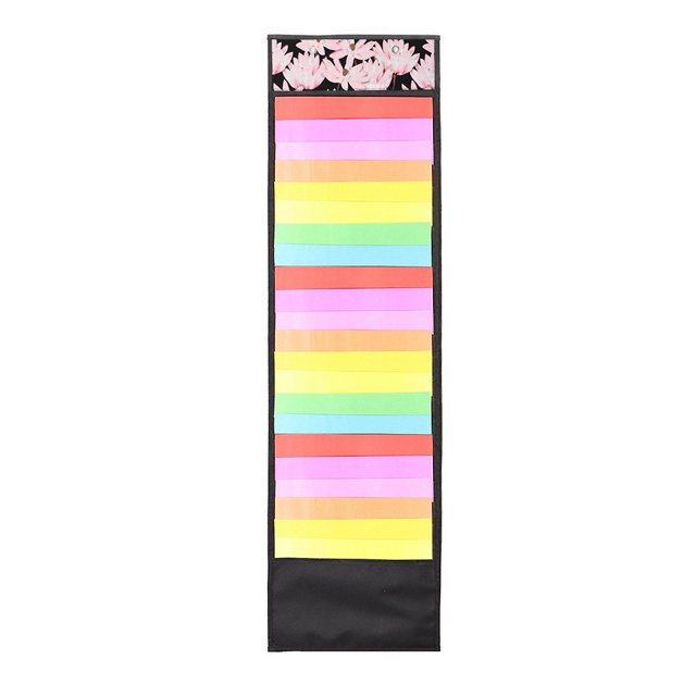 Soporte para rollos de vinilo con 47 compartimentos, organizador de almacenamiento de rollos de vinilo, montaje en pared, Lotus