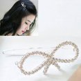 thumbnail image 1 of Koszal Mode Femmes Filles Cristal Strass Papillon Barrette Cheveux Clip Épingle Cadeau, 1 of 6