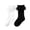 White,Black, variant on Dweltoz 2 pairs Girls Ruffle Socks Toddler Lace Frilly Dress Socks with Big Ruffles Cute Princess Style Cotton Crew Socks for Little Kids Girls 0-10 Years