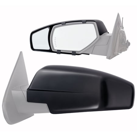 K-Source 80910 Snap-On Towing Mirrors For Chevy Silverado, GMC Sierra (14-18) Fits select: 2014-2019 CHEVROLET SILVERADO, 2019 CHEVROLET SILVERADO LD