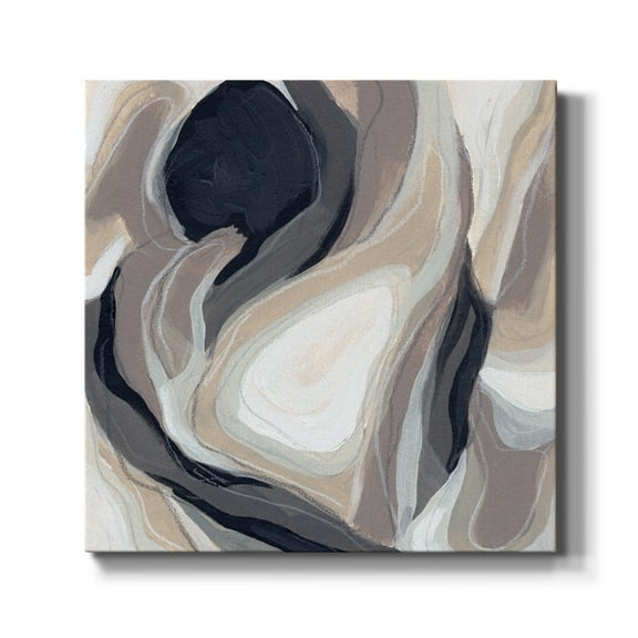 Wexford Home Stone Ripple II-Premium Gallery Wrapped Canvas, 10" x 10" - Ready to Hang
