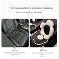 thumbnail image 5 of Cojín de asiento de automóvil, diosa de la calidez de la felpa de invierno, fundas de asiento universales para todas las estaciones para automóviles, conjunto completo de accesorios para automóviles, 5 of 5