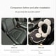 thumbnail image 5 of Cojín de asiento de automóvil, diosa de la calidez de la felpa de invierno, fundas de asiento universales para todas las estaciones para automóviles, conjunto completo de accesorios para automóviles, 5 of 5