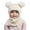 Beige, variant on Kids Ski Mask for Boys Girls Fleece Winter Face Mask Hat for Toddler(Beige,One Size)