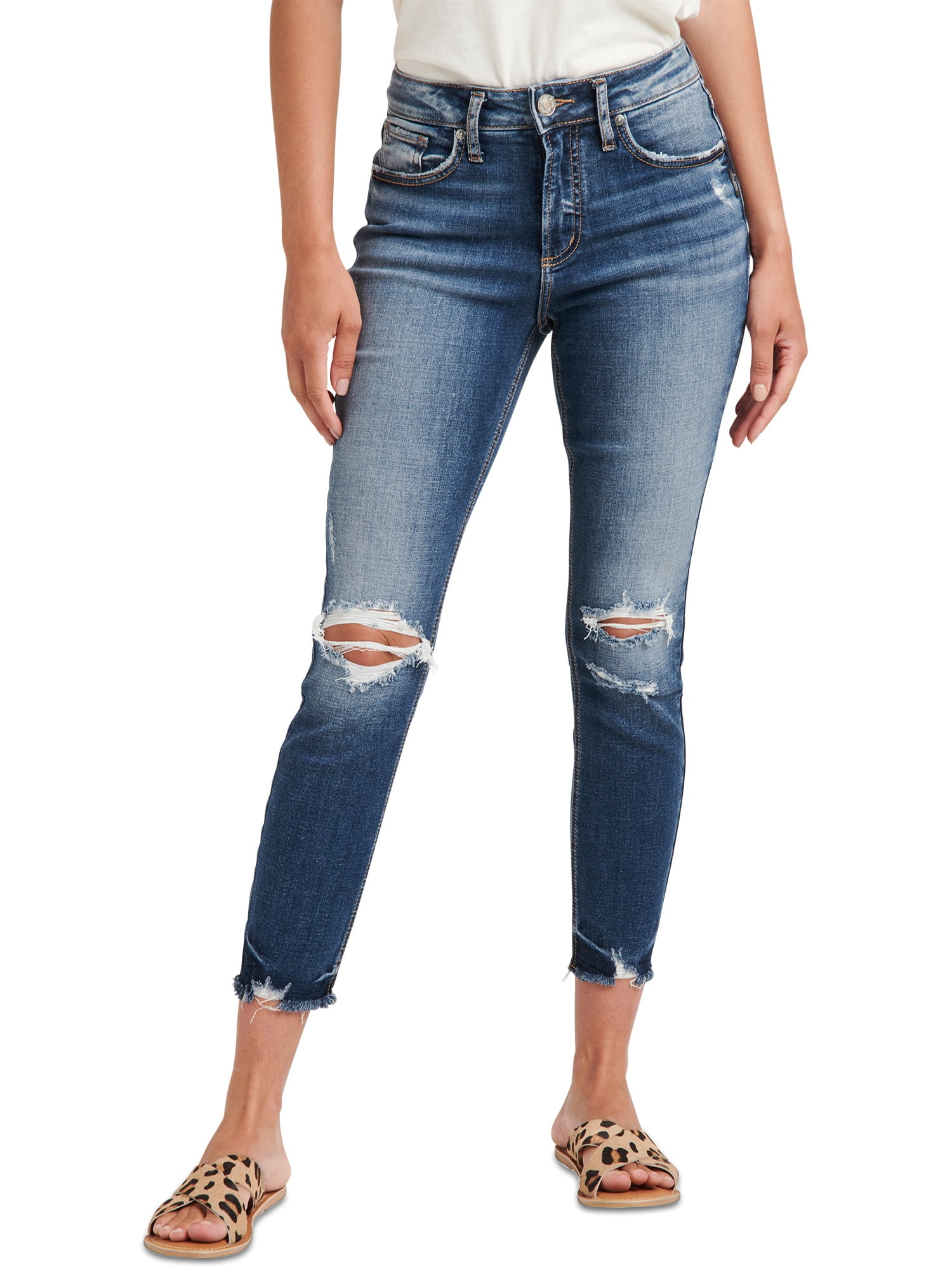 Skinny Crop Jeans - Indigo 