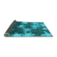 thumbnail image 2 of Ahgly Company Indoor Rectangle Abstract Light Blue Modern Area Rugs, 2' x 5', 2 of 4
