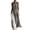 Gray, variant on ChaoHeng Summer Dresses for Women 2026 Sundresses for Solid Round Neck Spaghetti Strap Sleeveless Casual for Black S
